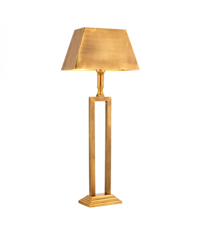 Bexton 1 Light Table Lamp Solid Mellow Brass E27-1