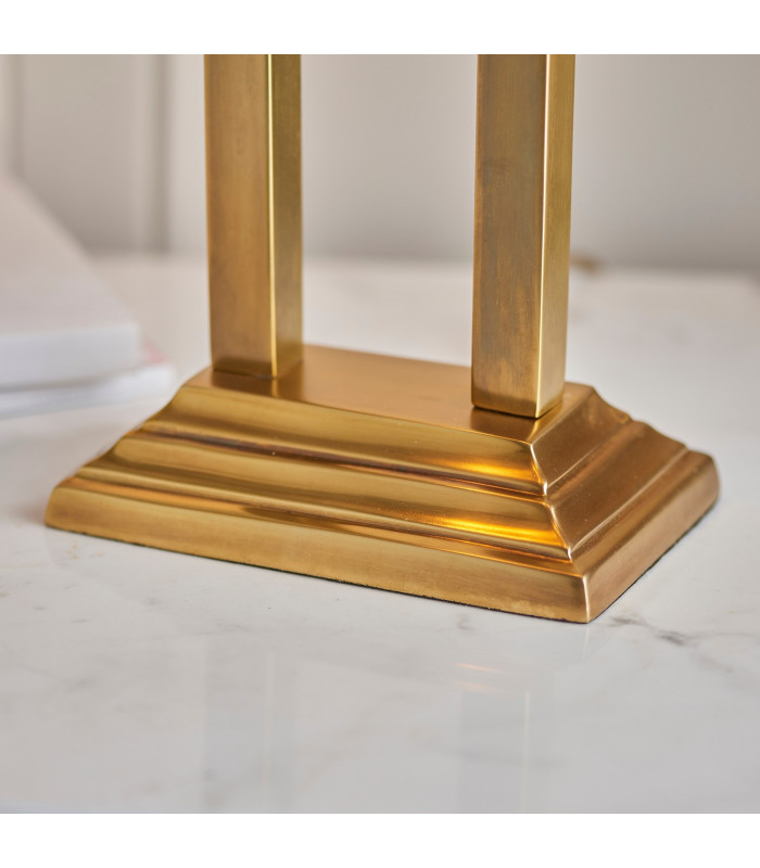 Bexton 1 Light Table Lamp Solid Mellow Brass E27-7
