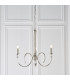 Fabia 3 Light Multi Arm Lamp Pendant Polished Nickel Plate Clear Crystal E14-2