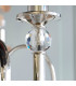 Fabia 5 Light Multi Arm Lamp Pendant Polished Nickel Plate Clear Crystal E14-6
