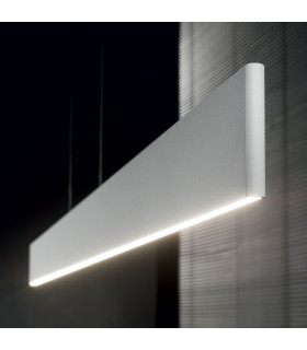 Desk LED 1 Light Ceiling Pendant Bar White-2