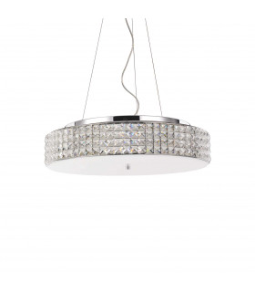 Roma  9 Light  Small Ceiling Pendant Chrome G9