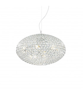 Orion  6 Light  Small Ceiling Pendant Chrome E14-1