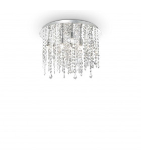 Royal  8 Light  Small Ceiling Pendant Chrome G9