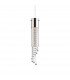 Gocce 1 Light Ceiling Pendant Chrome GU10