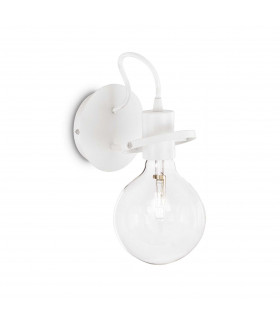 Radio 1 Light Wall Light White E27