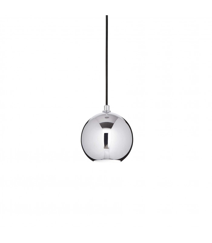 Mr Jack 1 Light Small Dome Ceiling Pendant Chrome GU10-1
