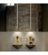 Ultrathin LED 1 Light Ceiling Pendant White-2