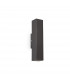 Sky  2 Light Up & Down Wall Light Black GU10