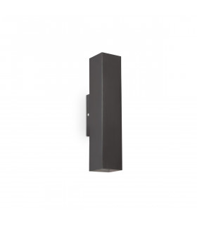 Sky  2 Light Up & Down Wall Light Black GU10