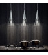 Cono 1 Light Ceiling Pendant Chrome E14-2