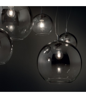 Discovery Fade  5 Light Hanging Ceiling Pendant Hanging Chrome, E27