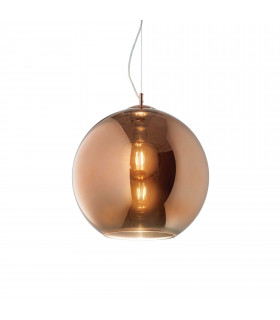 Nemo 1 Light Medium Dome Ceiling Pendant Copper E27