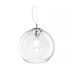 Nemo Large Globe Ceiling Pendant Clear E27