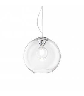 Nemo Medium Globe Ceiling Pendant Clear E27