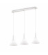 Cocktail  3 Light Hanging Ceiling Pendant Light White E14