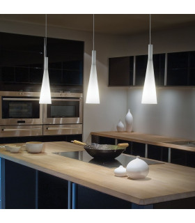 Milk  3 Light Hanging Ceiling Pendant Light White, E27
