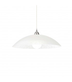 Lana 1 Light Small Dome Ceiling Pendant Chrome E27-1