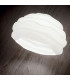 Karma 1 Light Dome Ceiling Pendant White E27-2