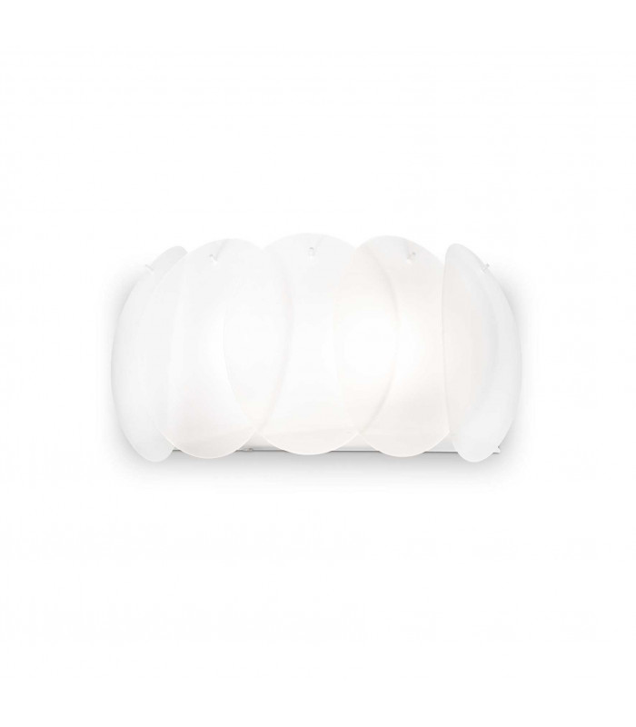 Ovalino  2 Light Indoor Wall Light White E27