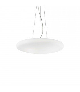 Smarties Bianco  3 Light  Small Ceiling Pendant White E27