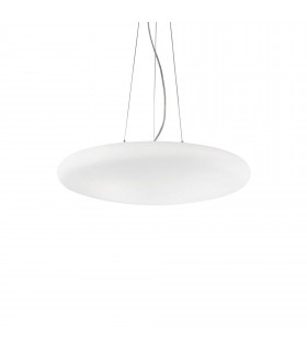 Smarties Bianco  3 Light  Medium Ceiling Pendant White E27