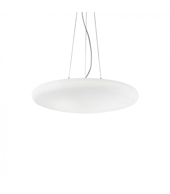 Smarties Bianco  3 Light  Medium Ceiling Pendant White E27