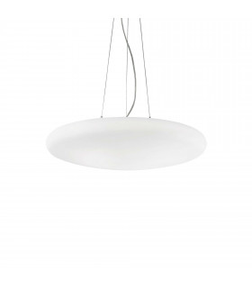Smarties Bianco  5 Light  Large Ceiling Pendant White E27