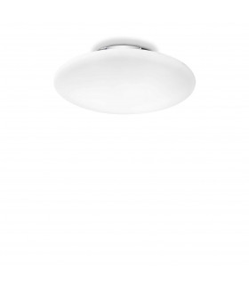 Smarties Bianco  4 Light Indoor Large Flush Light White E27