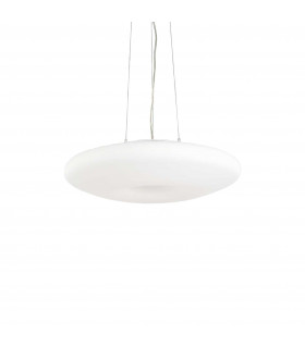 Glory  3 Light  Small Ceiling Pendant White E27-1
