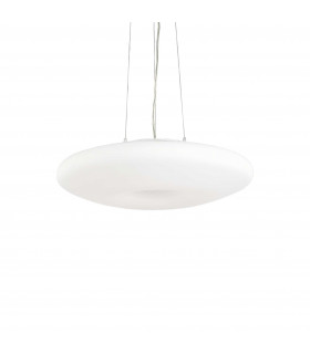 Glory  3 Light  Medium Ceiling Pendant White E27-1