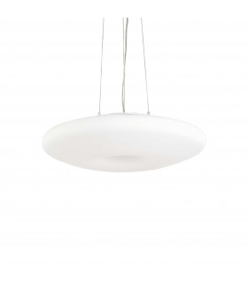 Glory  5 Light  Large Ceiling Pendant White E27-1