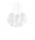 Mapa Bianco  11 Light  Small Cluster Pendant White E14