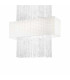 Phoenix  5 Light Semi Flush Ceiling Light White E27
