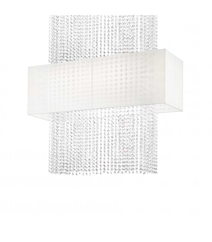 Phoenix  5 Light Semi Flush Ceiling Light White E27