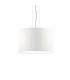 Wheel  3 Light  Small Round Ceiling Pendant White E27-1