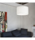 Wheel  3 Light  Small Round Ceiling Pendant White E27-2