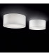 Wheel  3 Light Small Ceiling Flush Light White E27-2