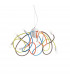 Multiflex  8 Light Ceiling Pendant Multi-Coloured E14-1