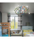 Multiflex  8 Light Ceiling Pendant Multi-Coloured E14-2