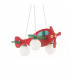 Avion  Red And Green Aeroplane Pendant E14-1