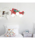 Avion  Red And Green Aeroplane Pendant E14-2