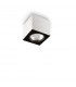 Mood 1 Light Small Square Surface Mounted Downlight White GU10