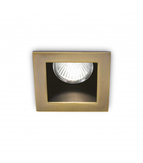 Funky 1 Light Recessed Spotlight Bronze GU10