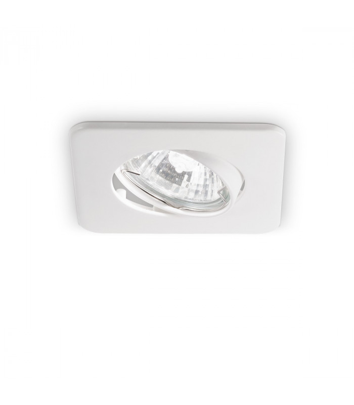 Lounge 1 Light Tiltable Recessed Spotlight White GU10