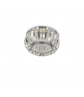 Soul 1 Light Recessed Ceiling Spotlight Crystal G9-1