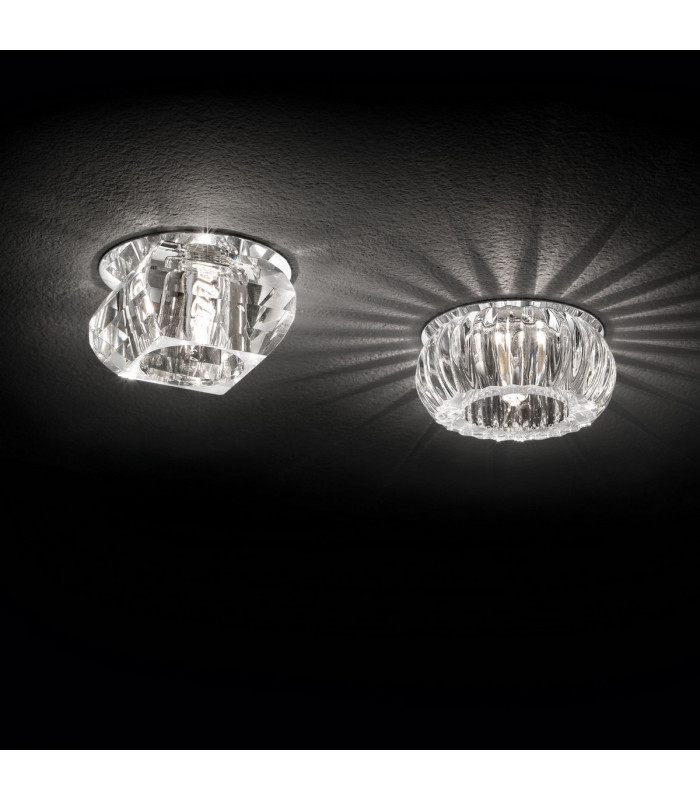 Soul 1 Light Recessed Ceiling Spotlight Crystal G9-2