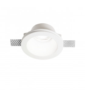 Samba 1 Light Recessed Spotlight White GU10-1