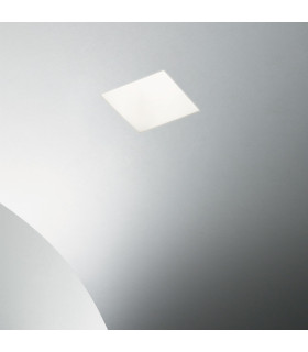 Samba 1 Light Square Recessed Spotlight White GU10-2