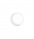 Universal LED 1 Light Indoor Small Flush Light White